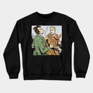 Two man fight Crewneck Sweatshirt